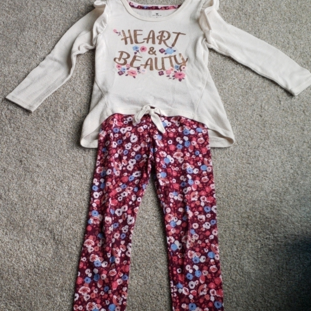 Girls legging and top